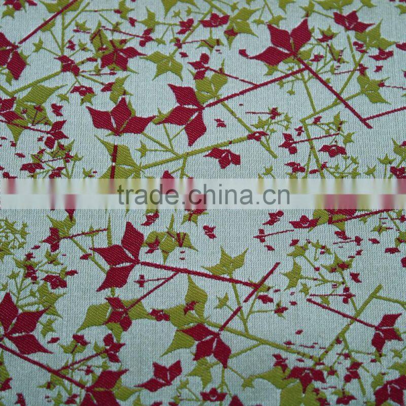 Polyester/Cotton Jacquard Fabric Dress Material