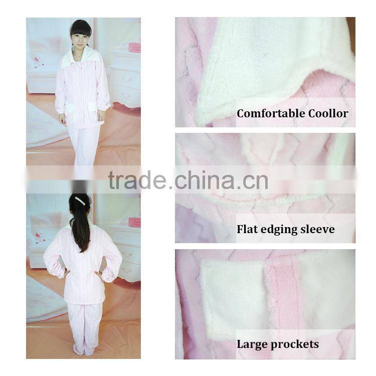 High Quality New Style Pink Bath Robes