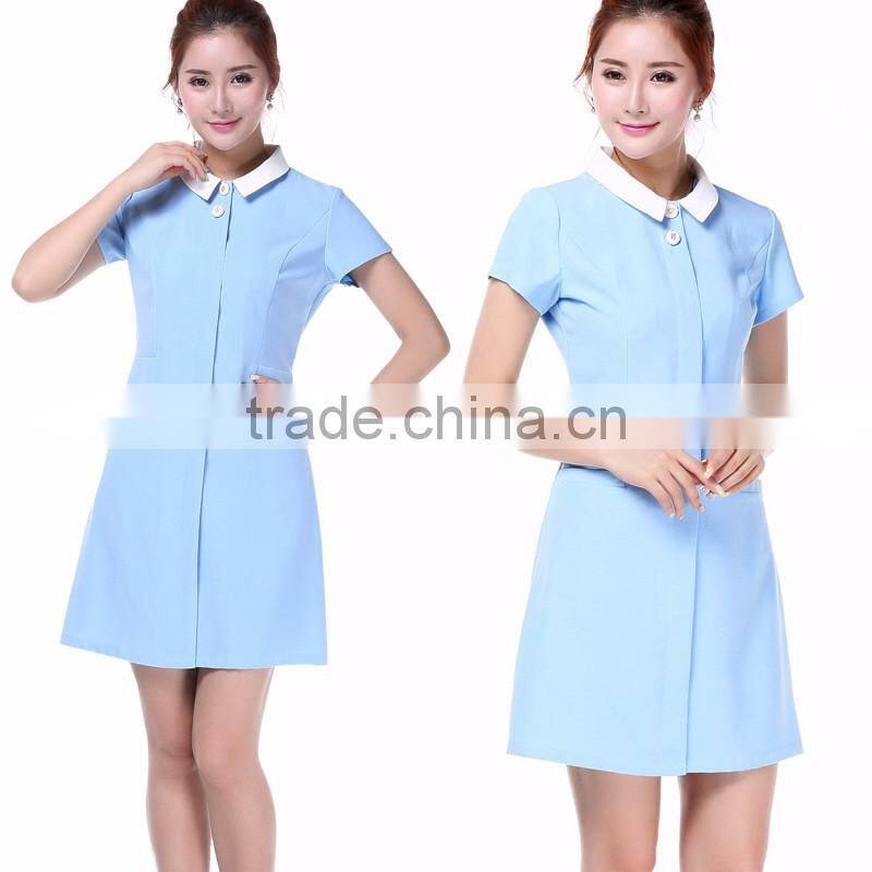 Juqian 2016 stylish quality cheap nurse hospital uniform colours China wholesale