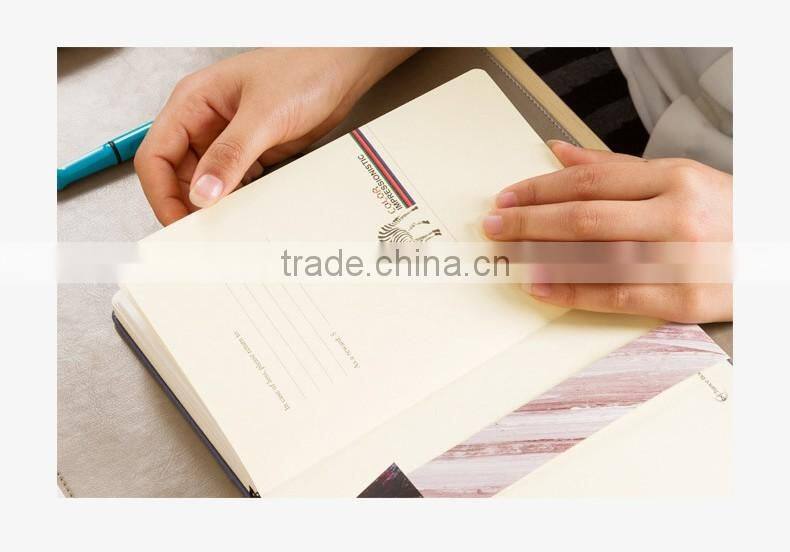 A7 size hardcover agenda planner yearly planner with clasp section sewing planner diary notebook