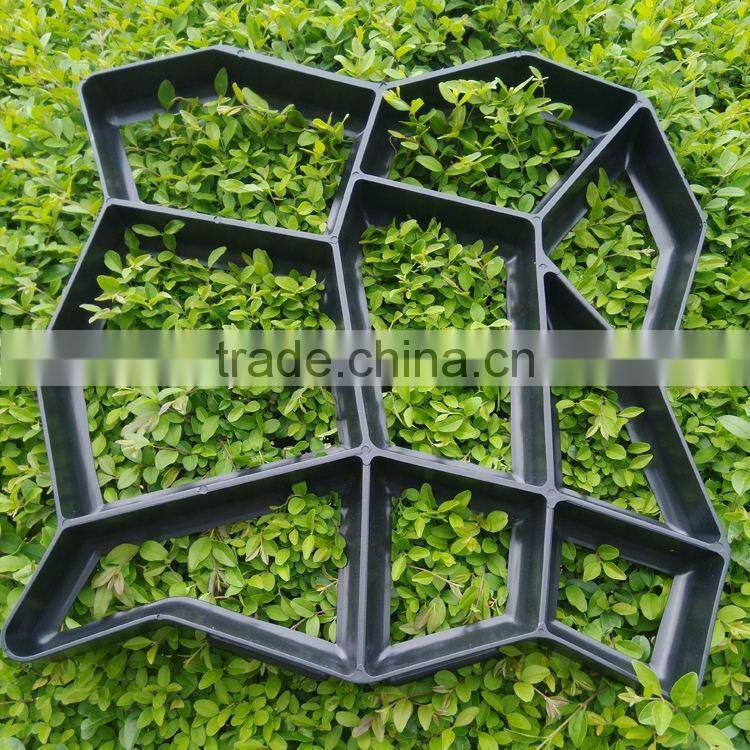 factory sale Concrete Paver Mold,DIY your garden and pave ways, plastic concrete Paving Mold for your yard path and platform