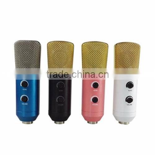MK-F100TL Belt Microphone With Reverberation Sound Card Illusion Mirage Power Dismiss/Condenser Microphone/Microphone Recording