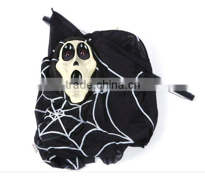 Customized Scary Halloween Bar Decor Acoustic Electric Bats Hanging Ghost