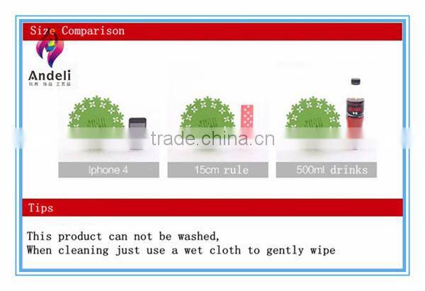 beautiful heat resistance felt funny flower pot holder