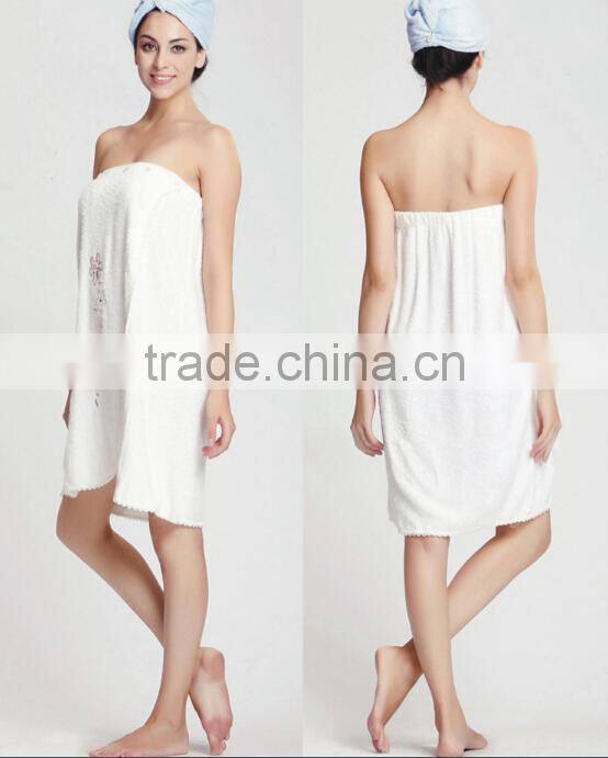 wholesales double sided bamboo fiber terry towelling fabric