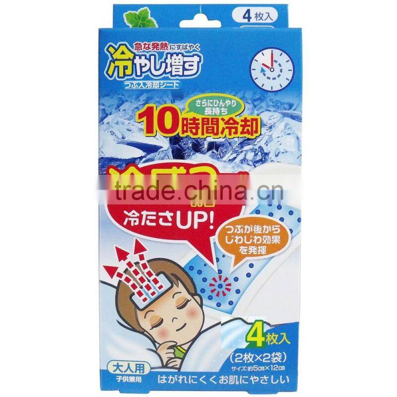 Japanese and Hot-selling cooling patch cooling gel sheet at reasonable prices