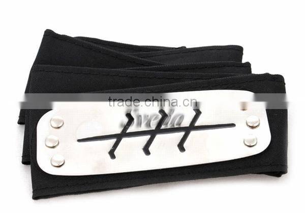 Hot Japanese Animation Naruto headband Naruto cosplay accessories Naruto handband