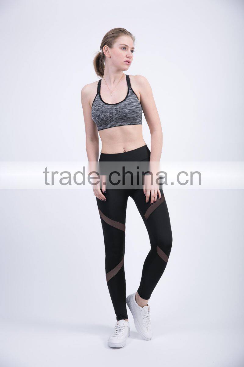Women Yoga Pants High Elastic Fitness Sport Leggings Tights Slim Running Sportswear