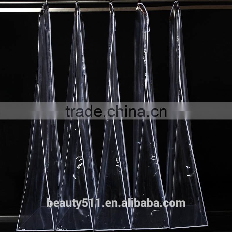 Custom Printed Plastic Wedding Dress Garment Bags Suit Bags WB12