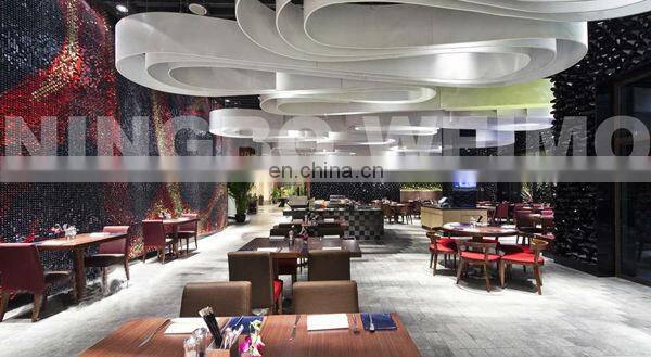 2015 New Shiny sequin panel mirror sheet