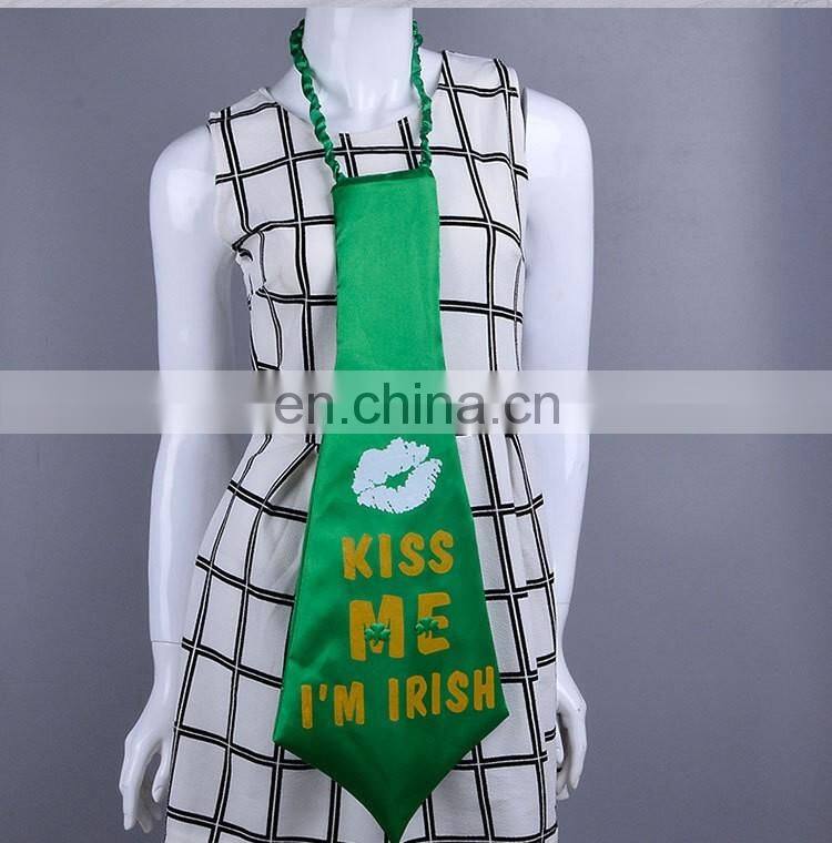 st' Patrick's day party green big Necktie