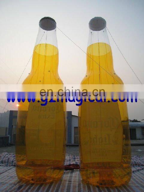 Lighting Inflatable beer bottle model