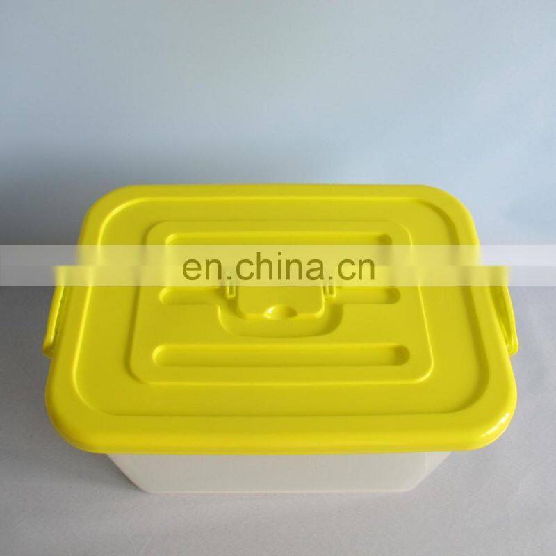 14L plastic storage container with lids