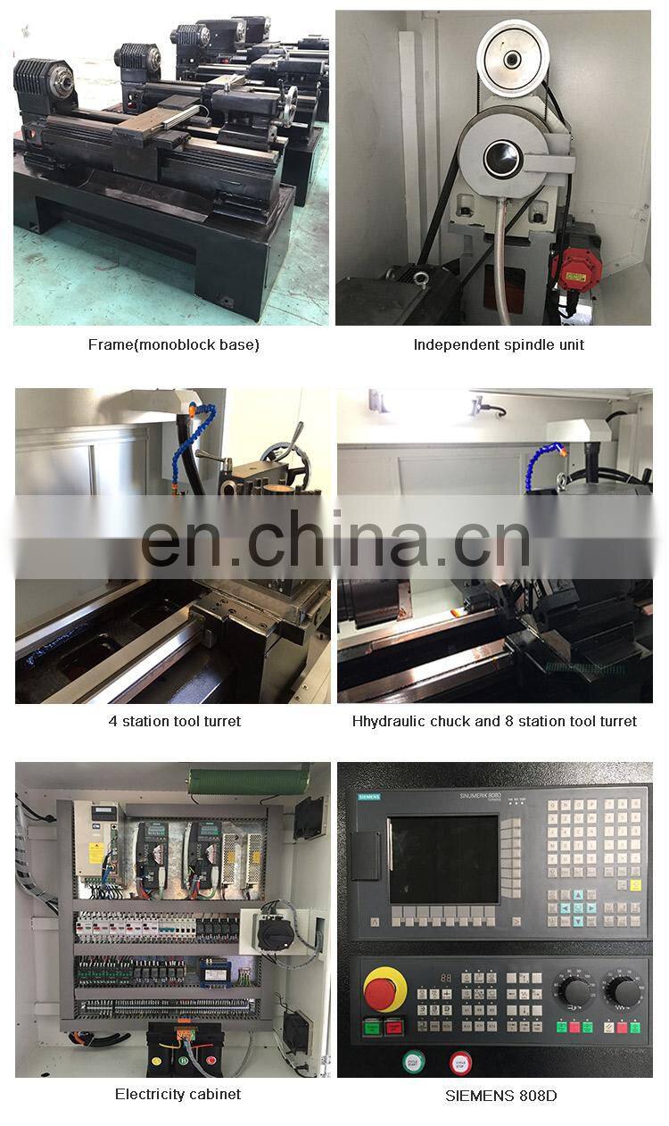 China top quality fanuc torno cnc bench lathe machine price