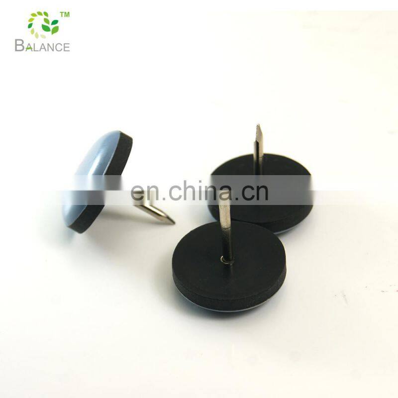 nail on furniture slider  moving glides pads