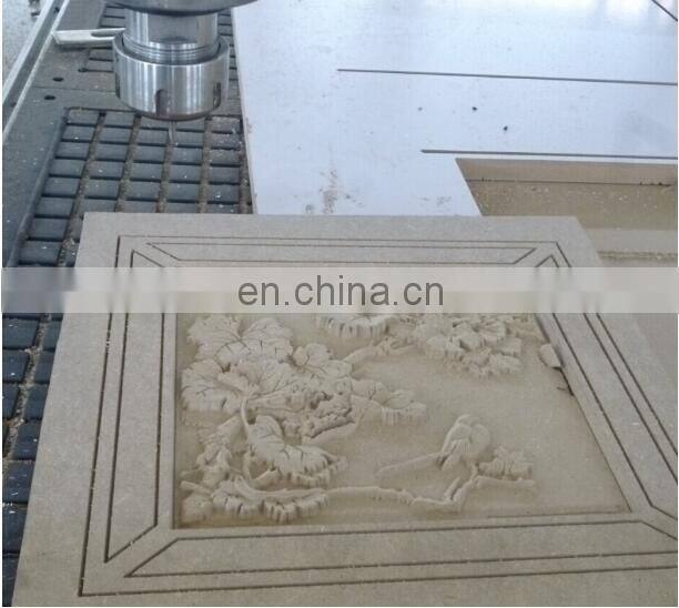 1325 pneumatic system 3 spindle , multi head cnc atc 1325 , 3d wood carving router machine 3 axis with balance cylinder