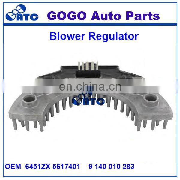 High Quality Blower Motor Resistor for Peugeot Citroen OEM 6451ZX 5617401 9 140 010 283