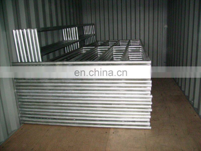 Galvanized fencing panel powder coated fencing panels