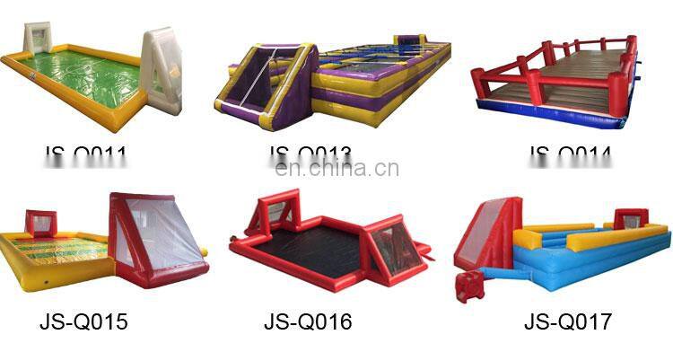 Giant Inflatable Indoor Or Outdoor Used Soap Soccer Football Game Field Funny Inflatable Soccer Court For Sale
