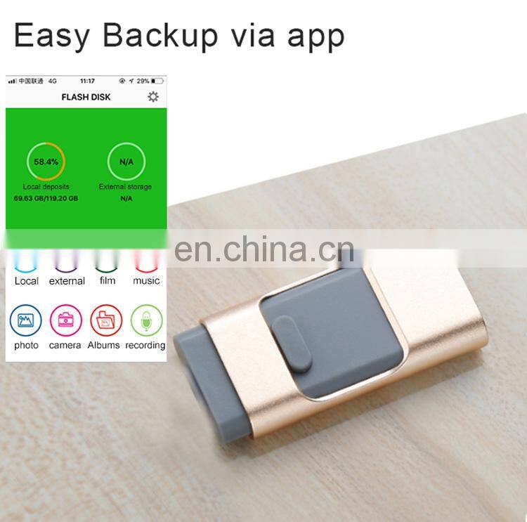 2020 Hot USB Drive 32GB OTG Usb Flash Drive For iPhone/iPad/Android