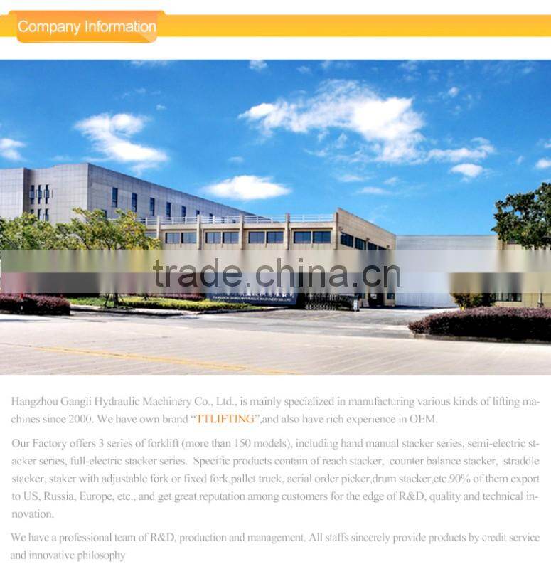 Counter Balance Stacker with CE for sale