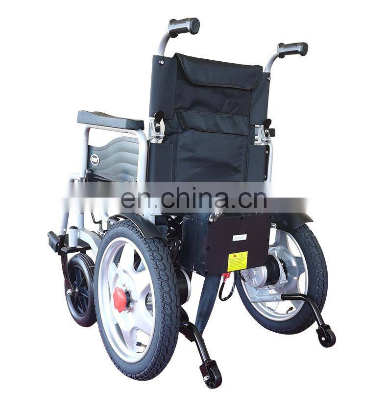 Factory Electric wheelchair portable folding intelligent multifunctional electric vehicle disabled elderly mobility vehicle