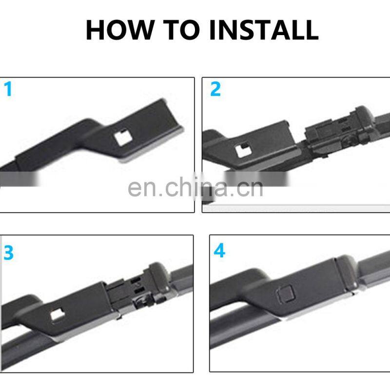 Car Wiper Blade for Volkswagen VW Jetta A5 A6 2005~2017 Car Accessories Stickers Front Windshield Wipers 2006 2010 2012 2013