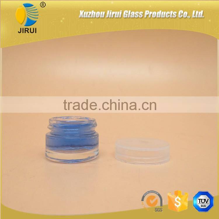 clear glass cream jar 5ml