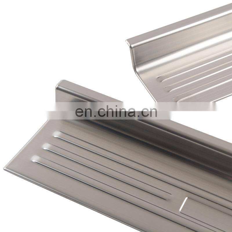 304 Stainless Steel Door sill For Jeep Wrangler JL 2018 Threshold auto accessories