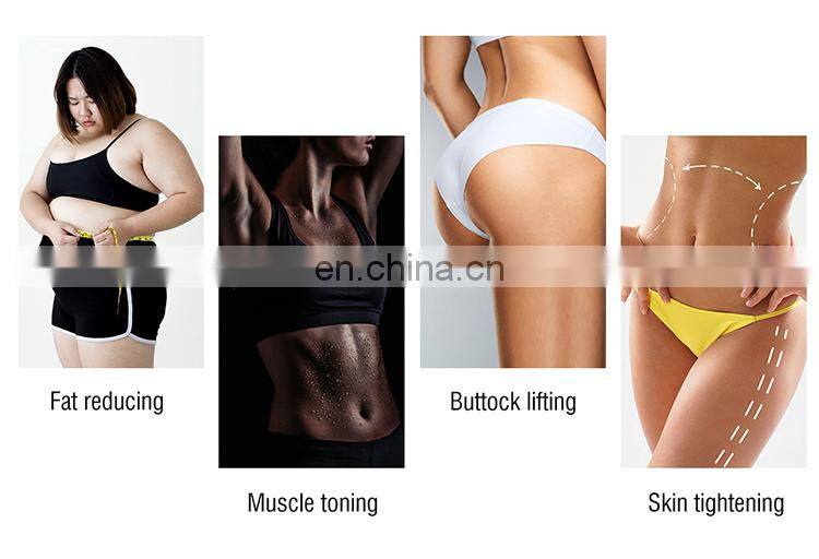 Ems Body Slimming Machine Body Shaping High Intensity Electromagnetic Muscle Oem/Odm 4 Channels Ems Tens Unit Massage Machine