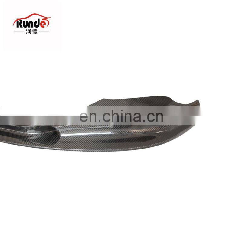 RUNDE Applicable for BMW X5M X6M f85 F86 carbon fiber 3D front lip car front bar front face modification