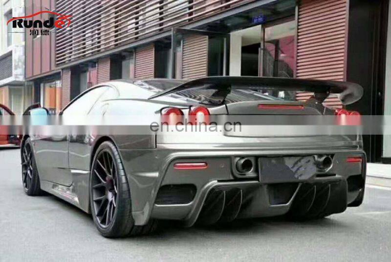 Runde Excellent Quality Carbon Fiber And FRP Auto Car accessories Body Kit For Ferrari F430 modificaion SC ASI style body kit