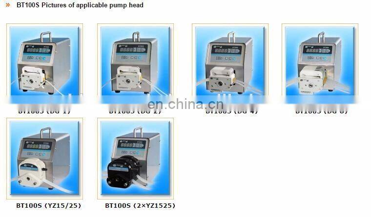 Super anti-interference speed-variable dc 12v dosing peristaltic pump with factory price
