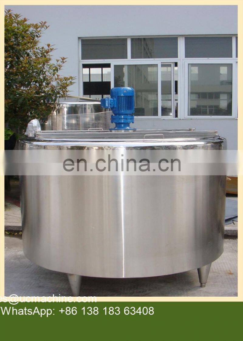 stainless steel mixing tank 1000 litre tank