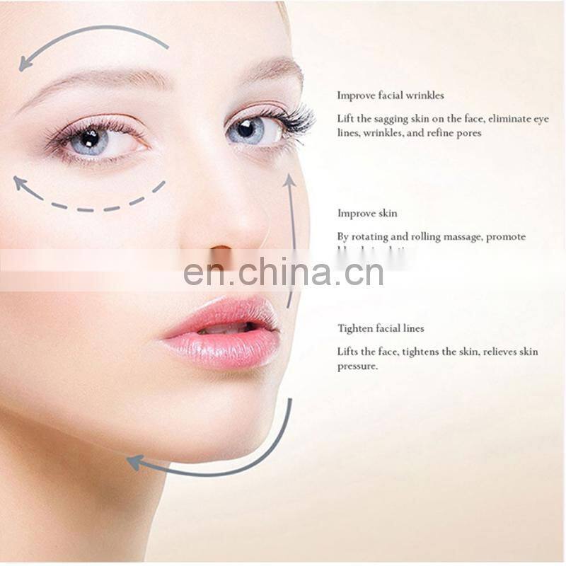 Dual Action Facial brush jade roller for massage Makeup Tools set