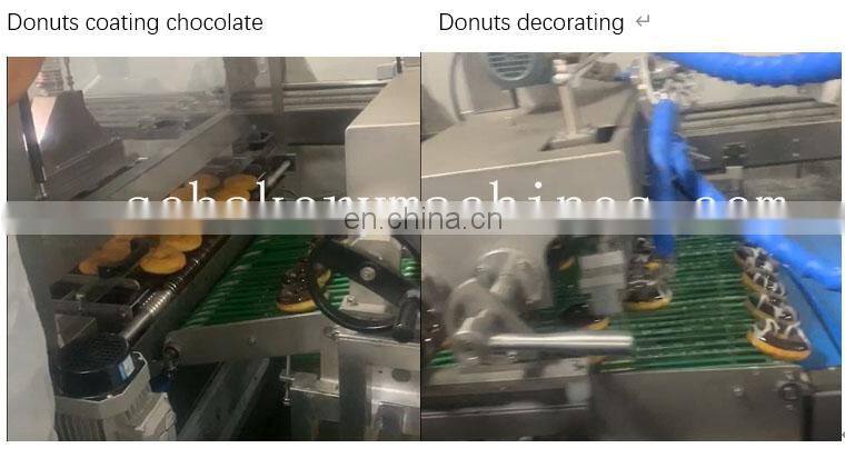 Continuous Automatic donuts making machine high capacity donuts machine production line