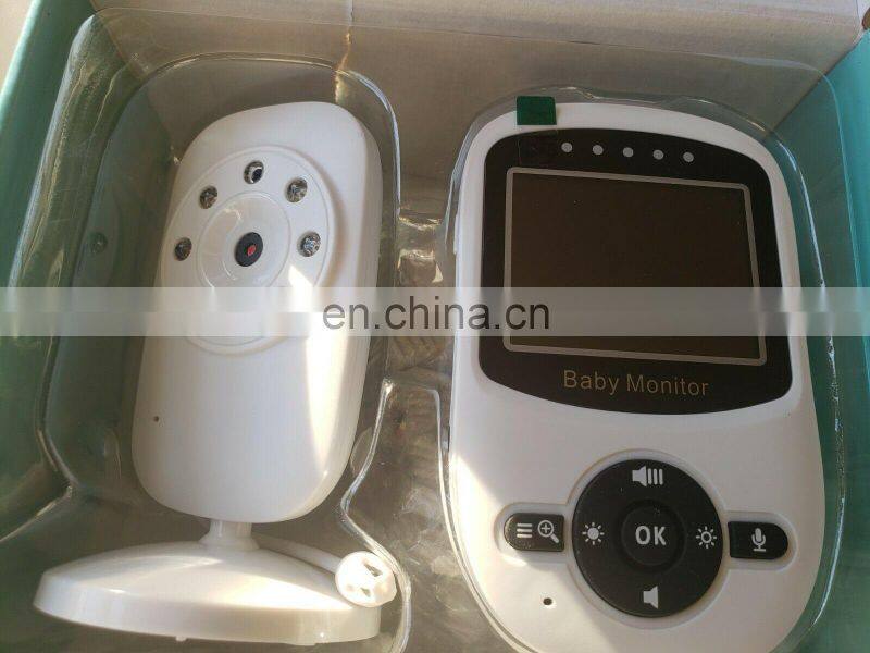 Wireless LCD Audio Video Baby Monitor SM24 Radio Nanny Music Intercom IR Portable Baby Camera Baby Walkie Talkie Babysitter