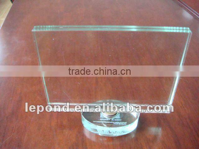 Ultra Clear crystal cube Laser glass for sourvenir