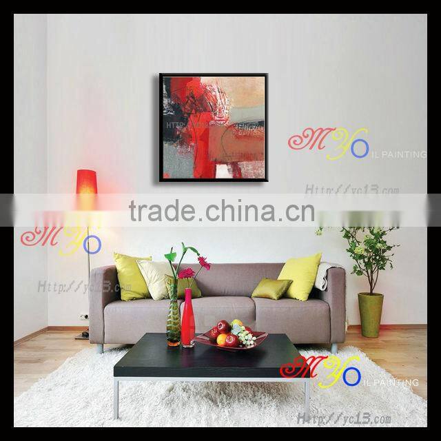 abstract oil painting for living room wall decoration