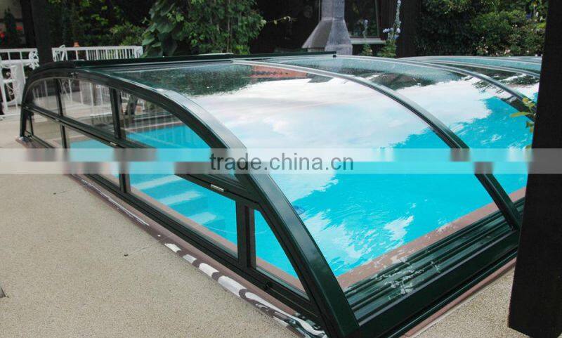 2016 fashion design polycarbonate aluminum spa enclosures