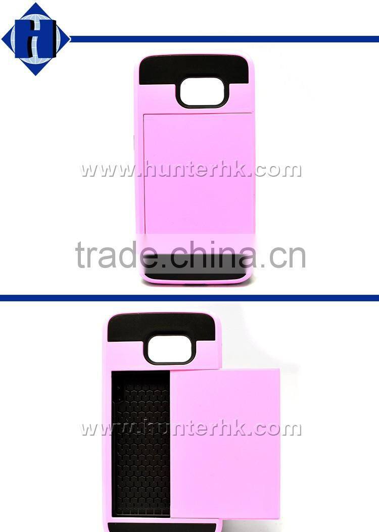 Hot Sale Card Slot TPU+PC Case For SamsungS3