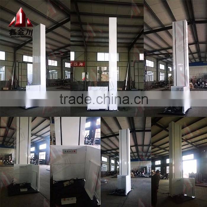 home hydraulic barrier-free lift elevator for the disabled and the eliderly