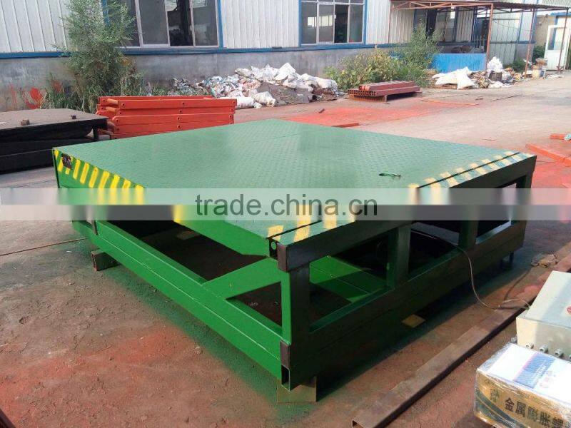 High quality fixed hydraulic loading dock ramp for goods station