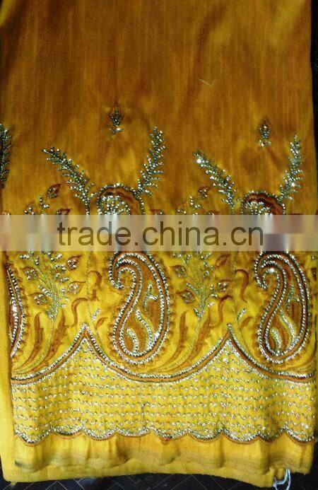 African embroidery george wrapper