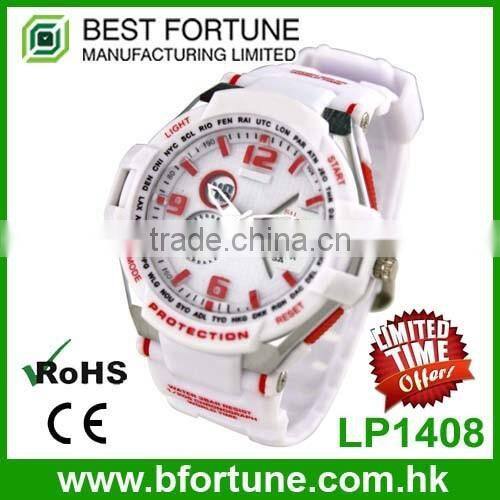 LP1370 Hot sale children stainless steel case back fancy digital watches