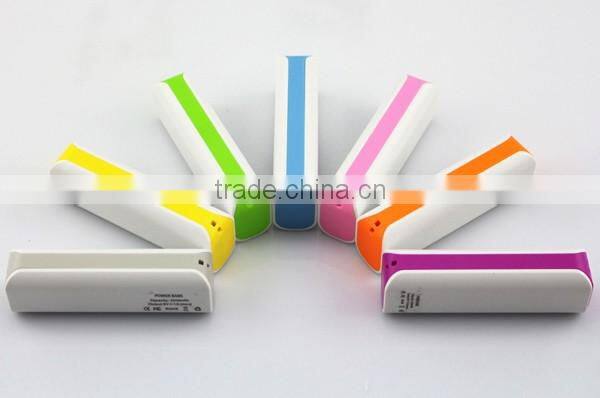bulk buy 2600mmah mini portable power bank