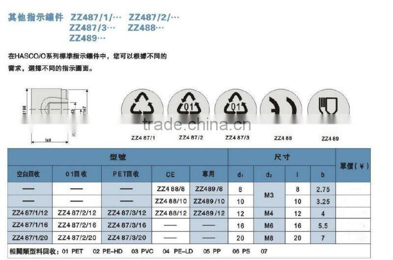 Z489...HASCO STANDARD DATE INSERT