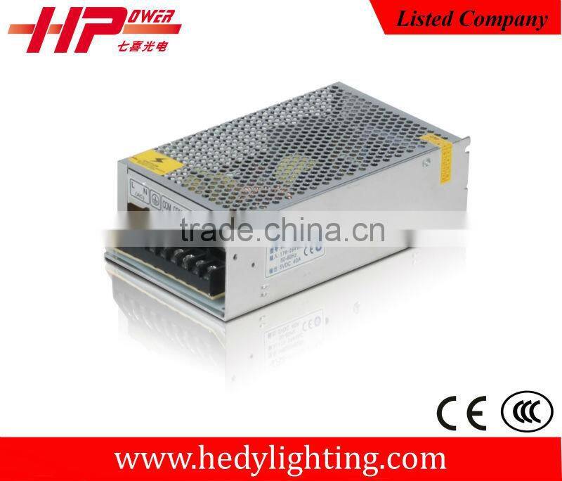 Manufacturing company sell ac to dc single output constant voltage 110v ac to 24v dc power supply 200w