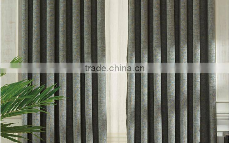 Guangzhou wholesale led window curtain fabric designs for living room office curtain