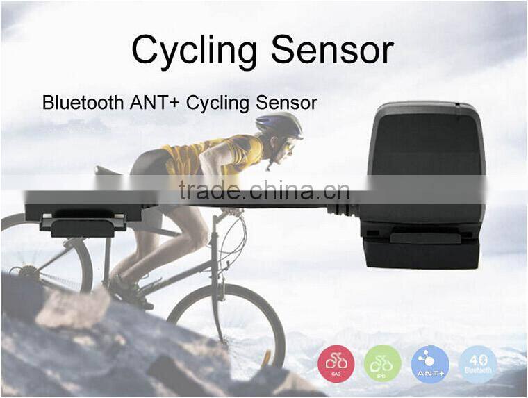 Bluetooth ANT+ Bike Cadence Sensor Bicycle Speed Cadence Sensor